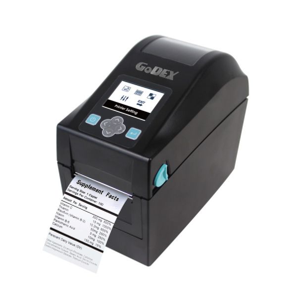 Принтер етикеток GoDEX DT200i (203 dpi; USB+Ethernet+RS-232)