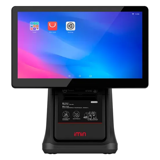 POS термінал  iMin D4 Pro 15.6” + 10.1”