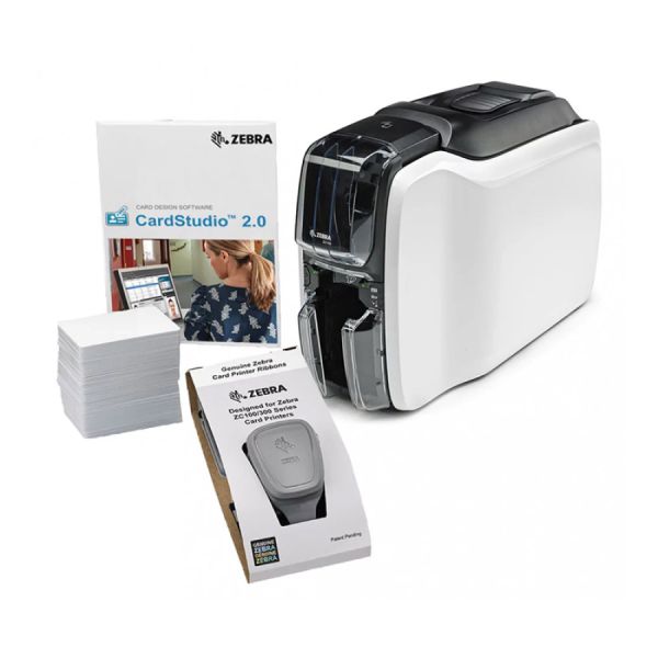 Принтер пластикових карт Zebra ZC100 (300dpi) USB (ZC11-0000Q00EM00)