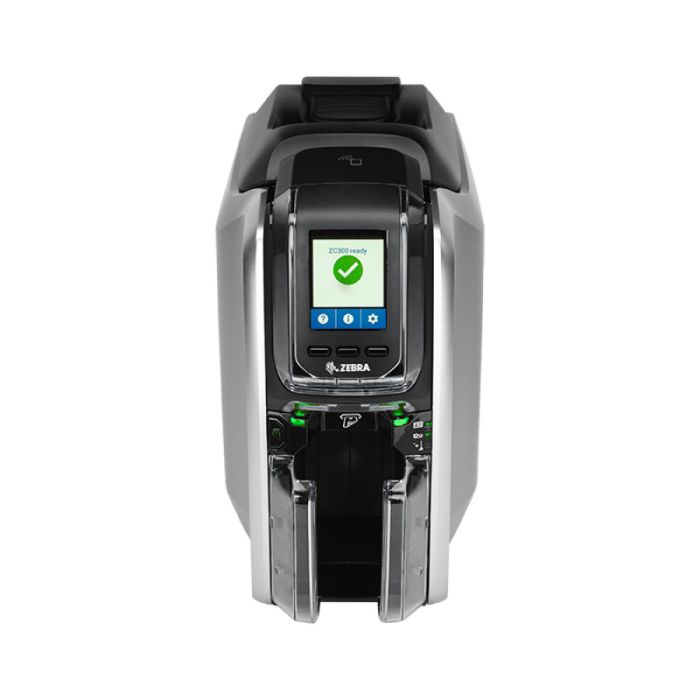 Принтер пластикових карт Zebra ZC300 (300dpi) Ethernet+USB (ZC31-000CQ00EM00)